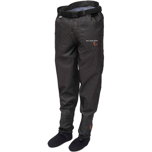 Savage Gear Nohavice Denim Waist Waders Stocking Foot