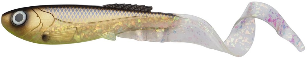 Abu garcia gumová nástraha beast curltail funky fish 21 cm 89 g 4 ks