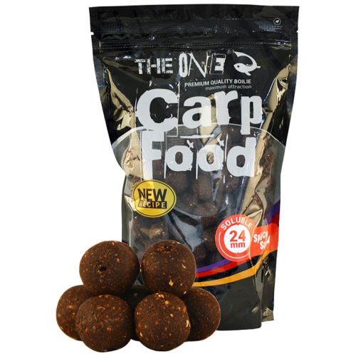 The One Boilies Rozpustné Carp Food Soluble Spicy Squid 1 kg 24 mm