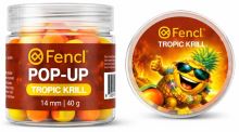 Fencl Plávajúce Boilie Pop Up Tropic Krill 40 g 14 mm