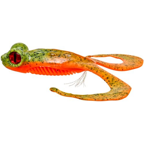 Gunki Gumová Nástraha Bull Frog Fluo Chart Pepper 2 ks - 10 cm