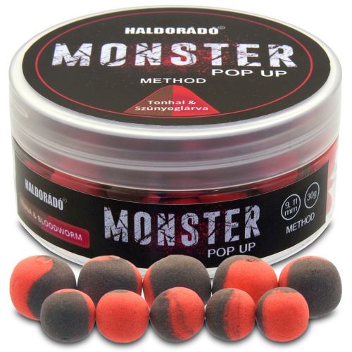 Haldorádó Plávajúce Boilie Pop-Up Method Monster 30 g 9 + 11 mm