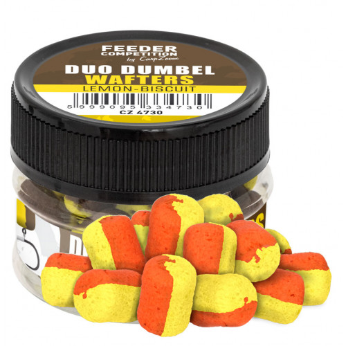 Carp zoom duo dumbels wafters 10x14 mm 15 g - mango broskyňa