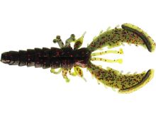 Westin Gumová Nástraha Crecraw Slim Creaturebait Black Chartreuse - 5,5 cm 1,5 g 6 ks