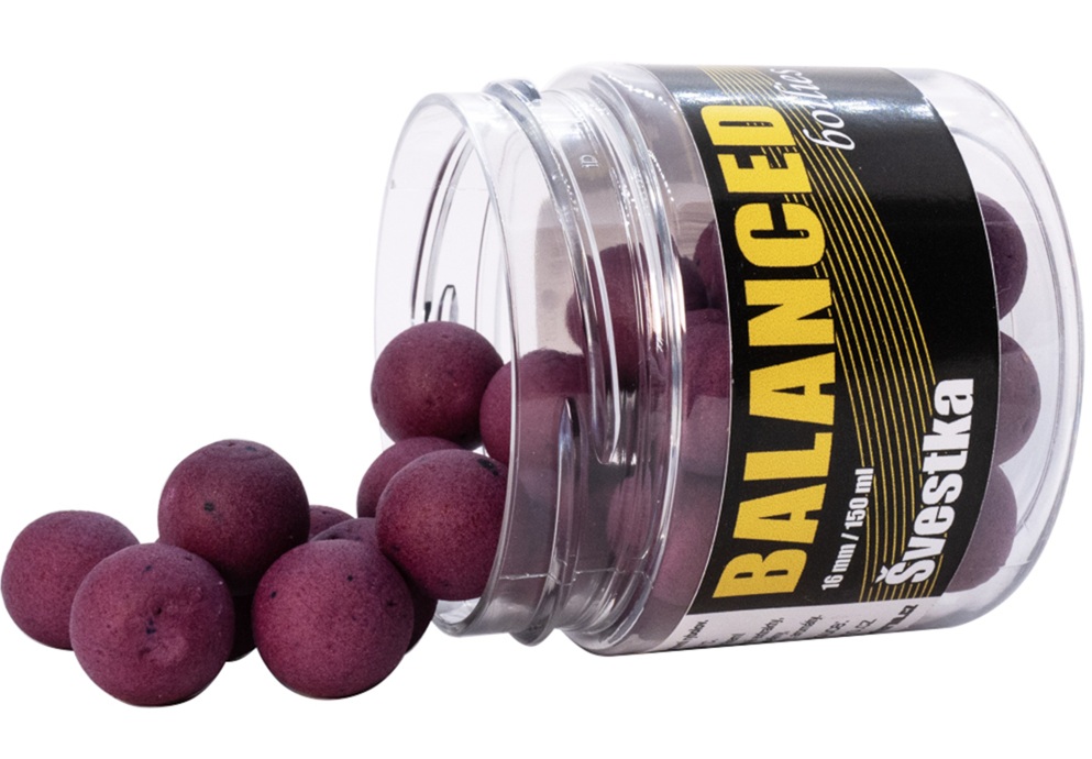 E-shop Carp inferno balanced boilie slivka 150 ml - 20 mm