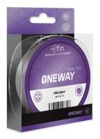 Fin Šnúra One Way Nepletená Šnúra Šedá 125 m-Priemer 0,10 mm / Nosnosť 2,7 kg
