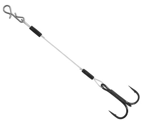 E-shop Delphin nadväzec bomb twisto rigs fluorocarbon 12 kg 3 ks - #6 8 cm