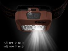 Delphin Nabíjacia Čelovka RGW PRO (5)