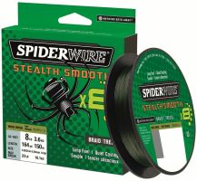 Spiderwire Splietaná Šnúra Stealth Smooth 8 Zelená 150 m - 0,19 mm 18 kg