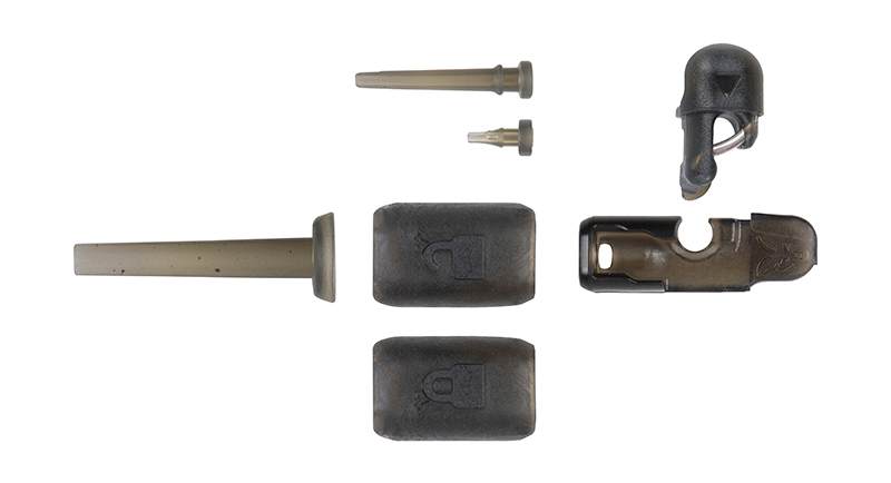 E-shop Fox montáž edges heli-clips 3 ks - naturals