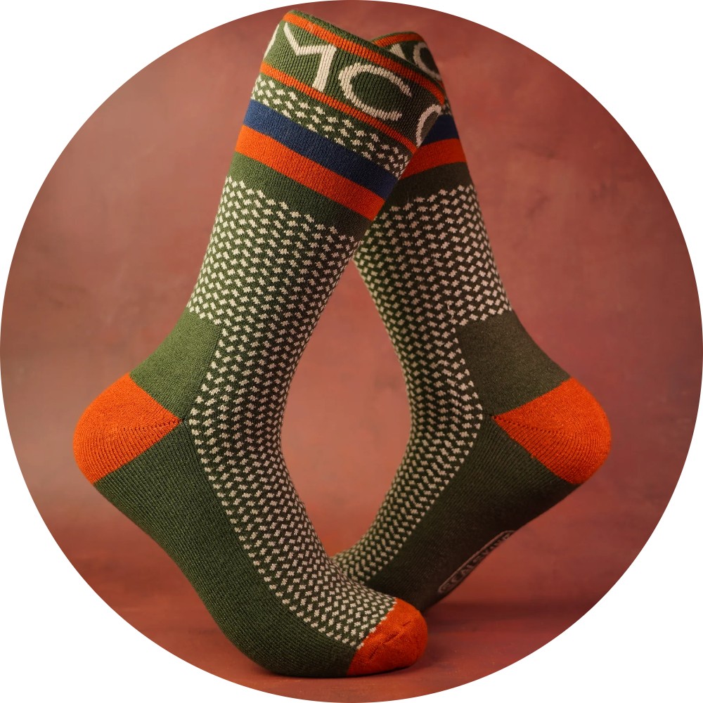 One more cast ponožky spotted eel bamboo socks - 10-12