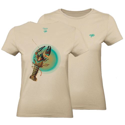 Giants Fishing Tričko Dámské Rak Béžové
