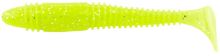 LUCKY JOHN Gumová nástraha Pre Tioga Fat Lime Chartreuse-11,4 cm 4 ks