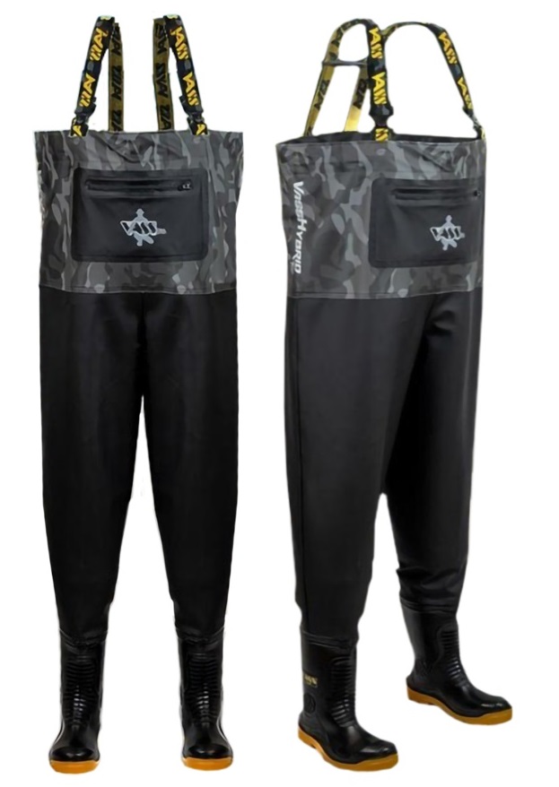 E-shop Vass prsačky hybrid 700 grey camo chest waders - 43