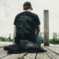 Giants Fishing Tričko Čierne Tri Kapri (4)