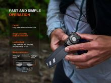 Fenix ​​Nabíjacia Čelovka HL12R V2.0 Fialová (7)