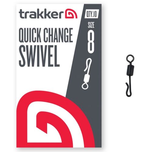 Trakker Obratlík Quick Change Swivel Veľkosť 8 10 ks