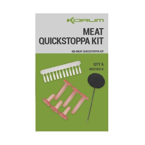 Korum Zarážky Meat Quickstoppa Kit