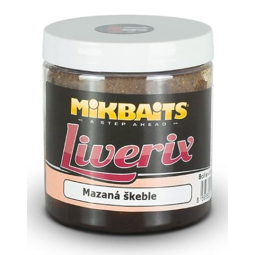 Mikbaits LiveriX Boilie V Dipe Mazaná Škebľa 250 g