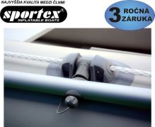 Sportex Nafukovací Čln SHELF 270 Lamelová Podlaha Zelený (4)