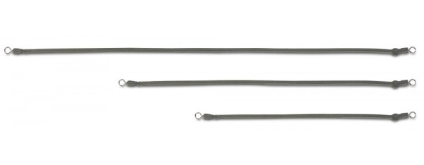 E-shop Uni cat bungee rig zelené pružné lanko 150 kg- dĺžka 50-100 cm