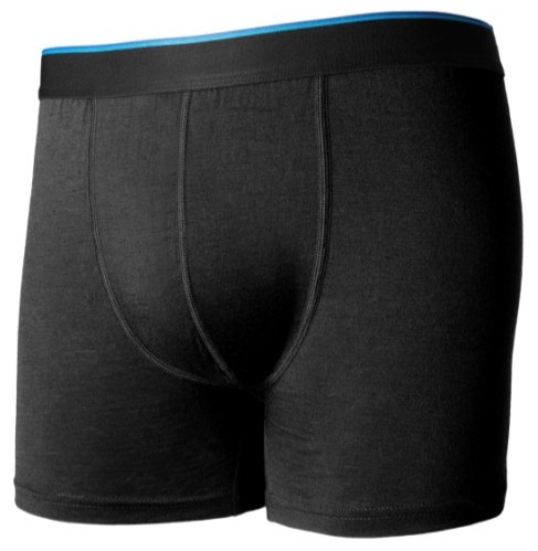 E-shop Geoff anderson pohodlné thermo boxerky wizwool 165 čierne - m