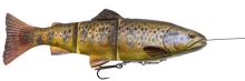 Savage Gear Gumová Nástraha Pstruh 4D Line Trhu Trout MS Dark Brown Trout