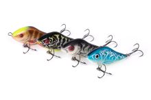 Salmo Wobler Limited Edition Slider Sinking Holographic Green Pike (3)