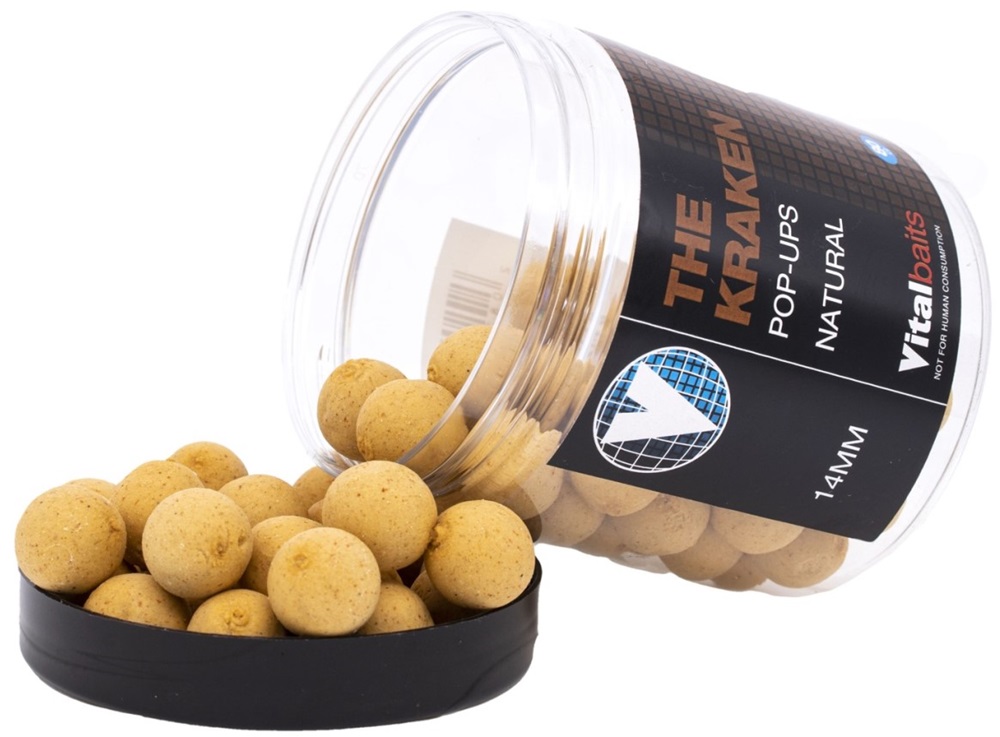 Vitalbaits pop-up the kraken natural 80 g - 14 mm