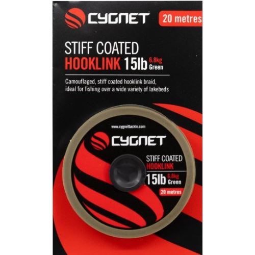 Cygnet Náväzcová Šnúra Stiff Coated Hooklink 20 m