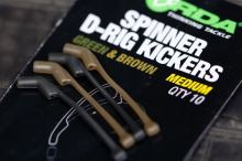 Korda Rovnátka Spinner D-Rig Kickers Zelená/Hnedá 10 ks (7)