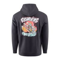 Grundéns Mikina Hot Rod FZ Hoodie Black (1)