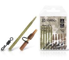 Delphin Set Závesky a Prevleky na Obratlíky CAMO Heavy + QuickS #4 + Tube 5 ks