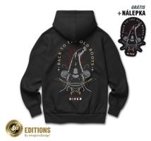 4ANGLERSDESIGN Mikina Back To The Old Roots 4ANGLERSDESIGN Mikina Back To The Old Roots