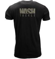 Nash Tričko Tackle T Shirt Black (1)