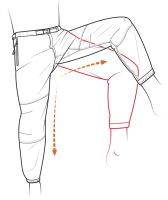 Fortis Nohavice Zateplené Trail Pant Lined (10)