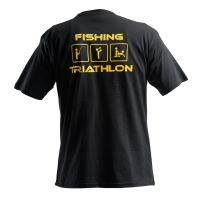Doc Fishing Tričko Triathlon Čierna - L