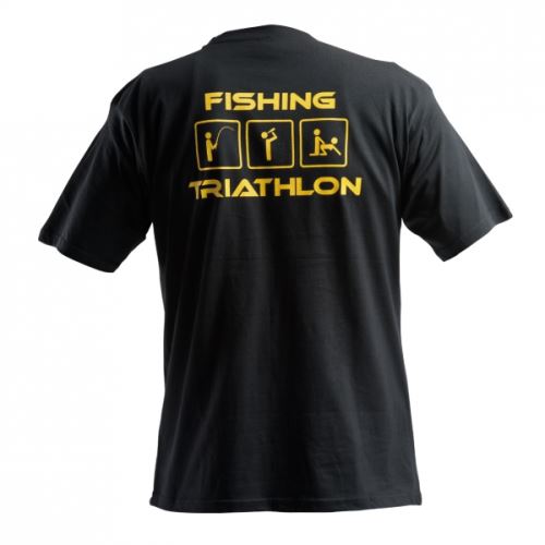 Doc Fishing Tričko Triathlon Čierna