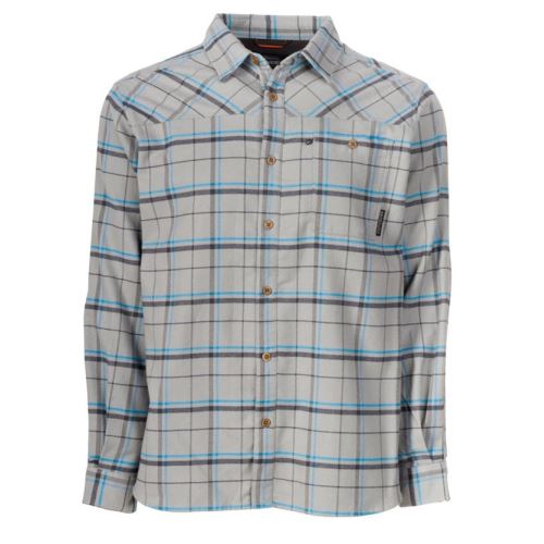 Grundéns Košeľa Steelhead Flannel Metal Plaid