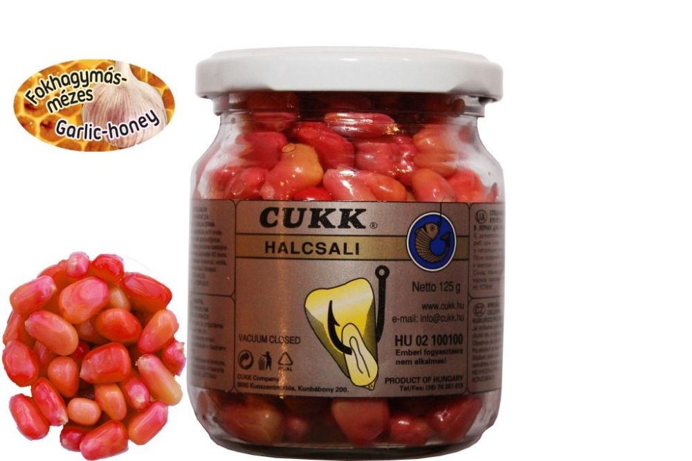 Cukk kukurica bez nálevu 220 ml-cesnak/med