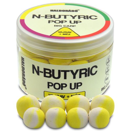 Haldorádó Pop-Up N-Butyric Big Carp 50 g 13+17 mm Kyselina Maslová