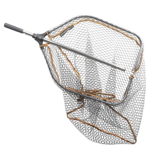 Savage Gear Podberák Pro Folding Rubber Large Mesh Folding