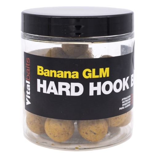 Vitalbaits Boilies Hard Hook Bait Banana GLM