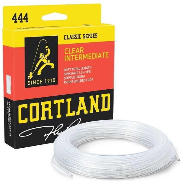 E-shop Cortland muškaárská šnúra 444 classic intermediate freshwater saltwater clear 90 ft - wf5i