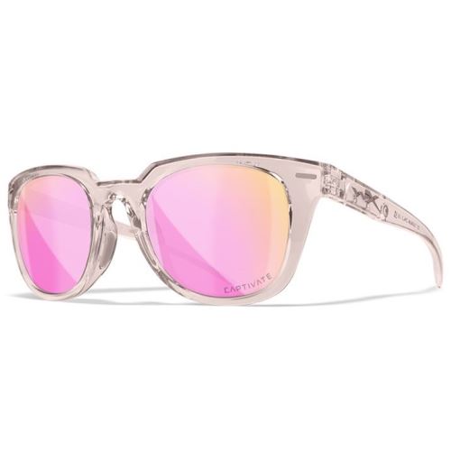 Wiley X Polarizačné Okuliare Ultra Captivate Polarized Rose Gold Mirror Smoke Green Gloss Crystal Blush