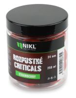 Nikl Rozpustné Criticals Boilie Strawberry 250 ml - 14 mm