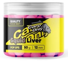 Carp Only Plávajúce Boilies Hi-Visual Pop Up Squid Liver 50 g - 12 mm