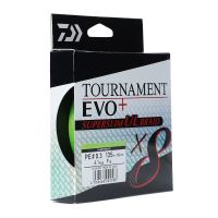 Daiwa Splietaná šnúra Tournament X8 EVO+ Super Slim UL Braid Chartreuse 135 m (1)