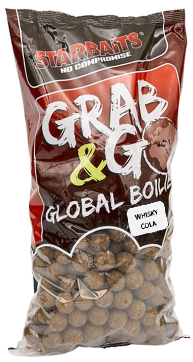 Starbaits boilies g&g global whisky cola - 2,5 kg 14 mm