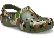 Crocs Šľapky Classic Printed Camo Clog AGR/MLTI (2)